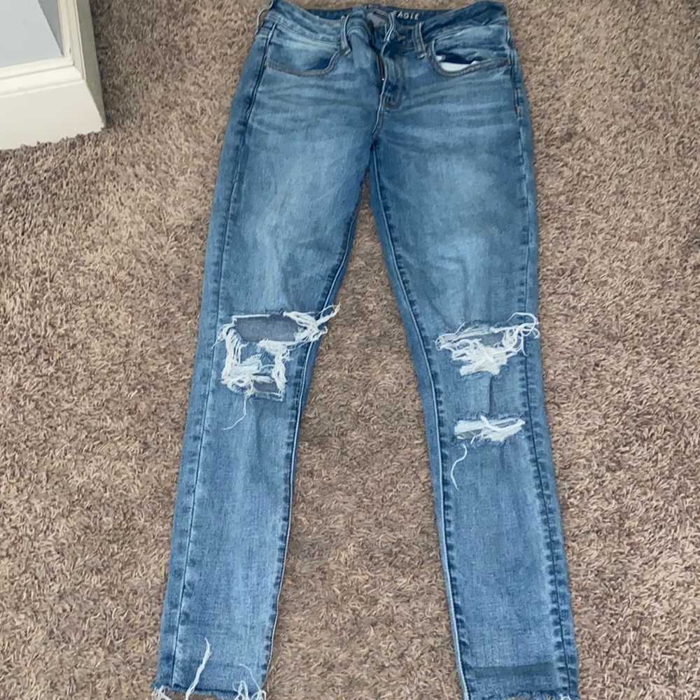 American Eagle super stretch jeans